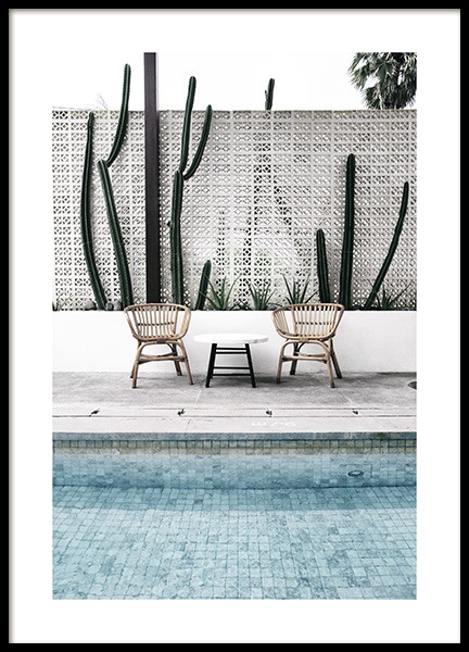 Pool Edge Plakat w grupie Plakaty / Fotografia w Desenio AB (10671)