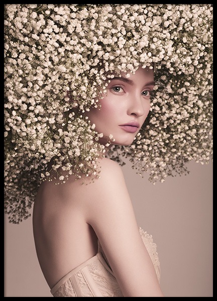 Flower Hair Plakat w grupie Plakaty / Fotografia w Desenio AB (10995)