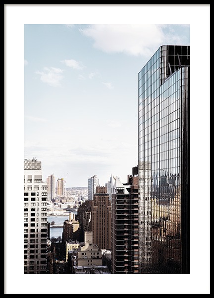 NYC Skyscraper Plakat w grupie Plakaty / Fotografia w Desenio AB (11325)