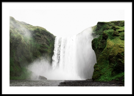 Skogafoss Plakat w grupie Plakaty / Natura i krajobrazy w Desenio AB (13351)