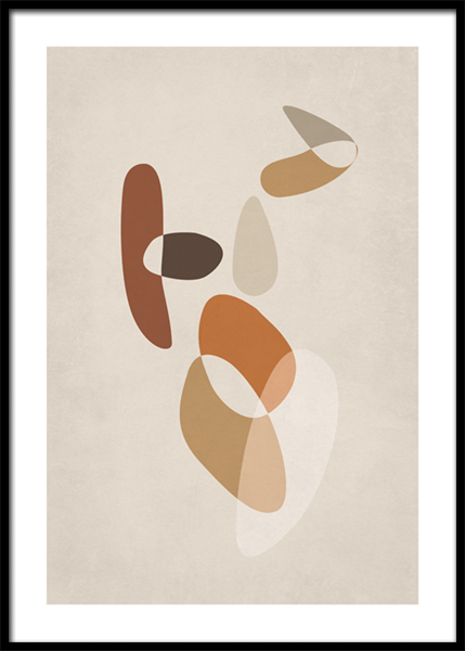 Body Shapes No1 Plakat w grupie Plakaty / Grafiki w Desenio AB (14885)