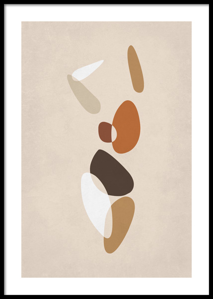 Body Shapes No2 Plakat w grupie Plakaty / Grafiki w Desenio AB (14886)