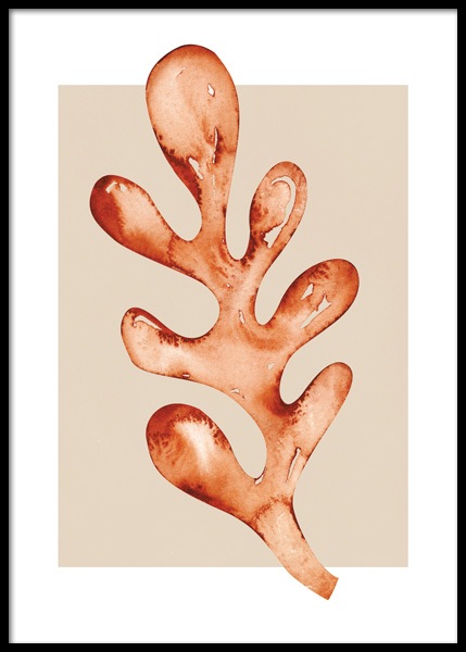 Hazel Shape Plakat w grupie Plakaty / Sztuka w Desenio AB (14887)