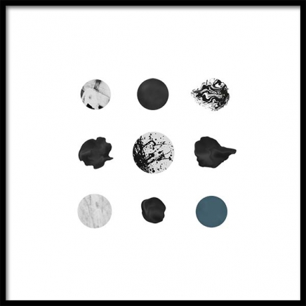 Pieces No6 Plakat w grupie Plakaty / Sztuka w Desenio AB (2768)