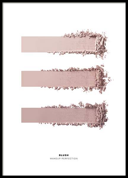 Three Shades Of Pink Plakat w grupie Plakaty / Moda w Desenio AB (3376)
