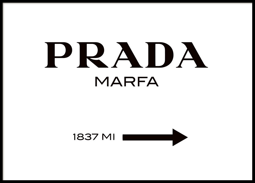 Print Prada Marfa znany z serialu „Plotkara” online. Kup Printy z modą.