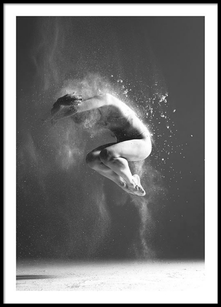 Dancer Two, Plakat w grupie Plakaty / Czarno-białe w Desenio AB (8219)