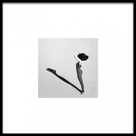 Lady Shadow Plakat  w grupie Plakaty / Czarno-białe w Desenio AB (8912)