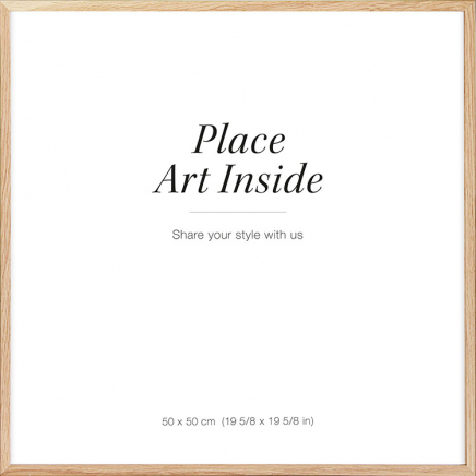 Ramka drewniana dębowa, 50x50