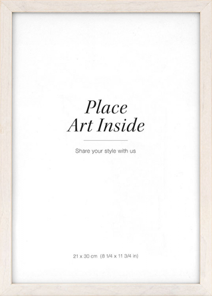 Ramka drewniana jasna, 21x30