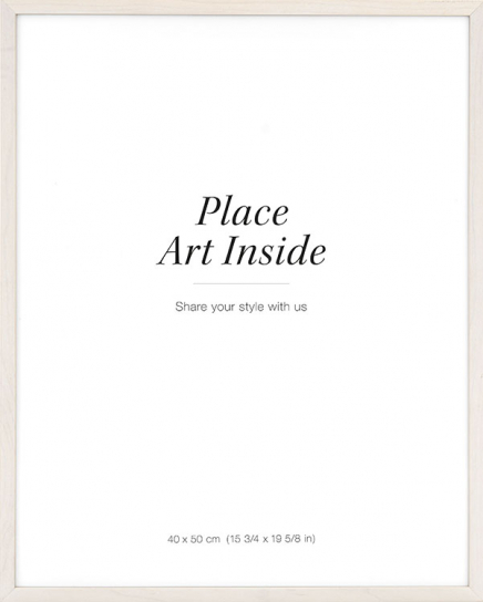 Ramka drewniana jasna, 40x50