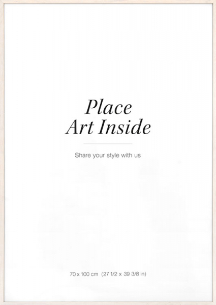 Ramka drewniana jasna, 70x100