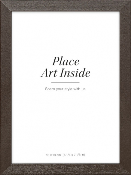 Ramka drewniana brązowa, 13x18