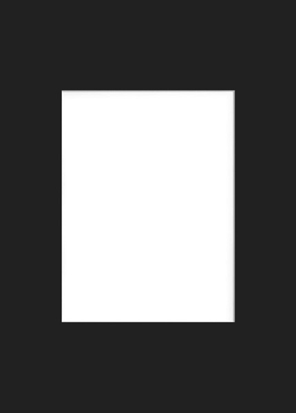 Czarne passe-partout, 50x70 cm
