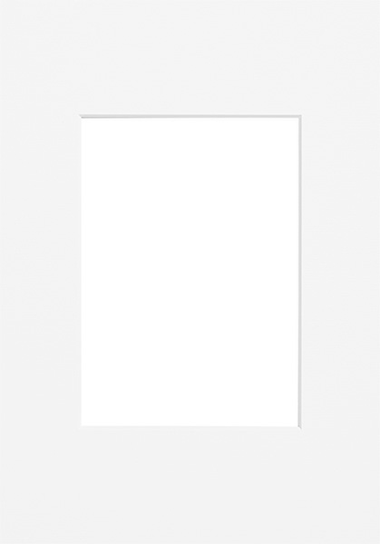 Białe passe-partout, 21x30 cm