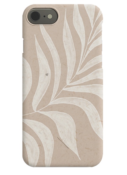 White Leaf iPhone Case
