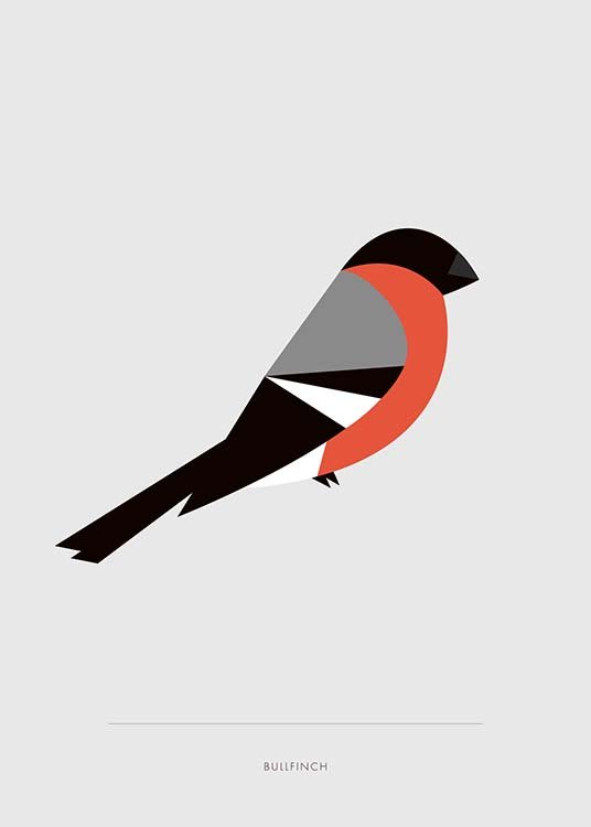 Bullfinch Plakat