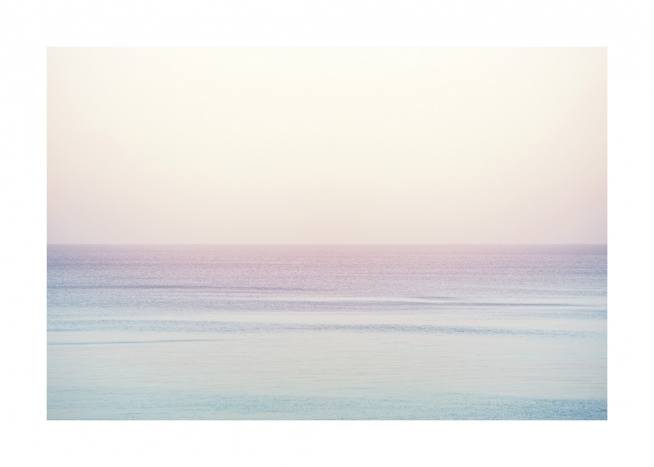 Pastel Horizon Plakat