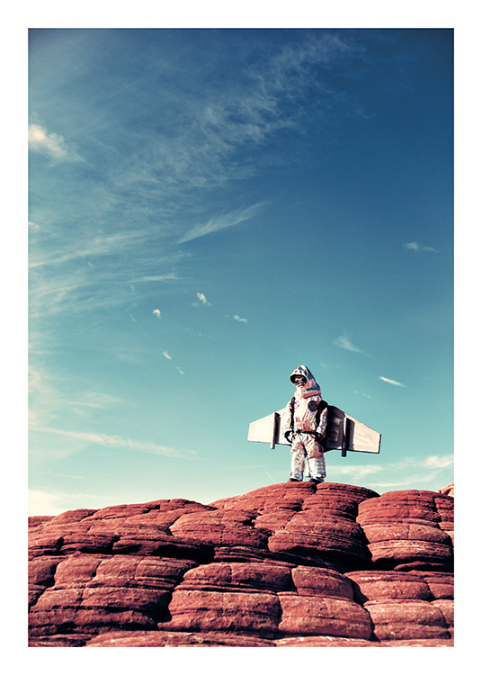 Little Astronaut Plakat