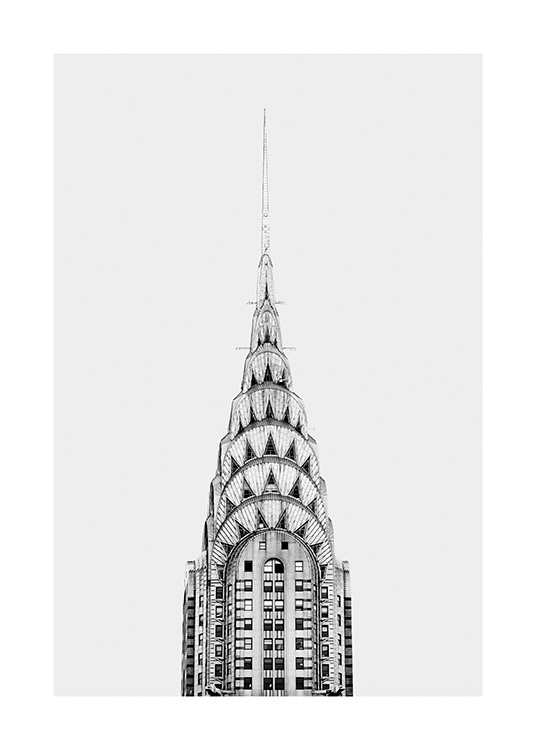 Chrysler Building Plakat