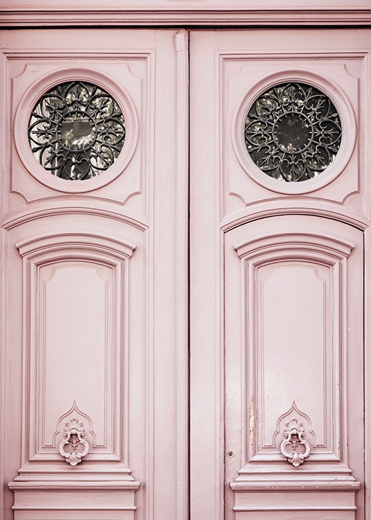 Pink Door Plakat / Fotografia w Desenio AB (11349)