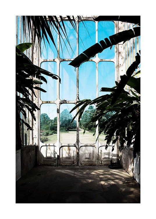 Window in Kew Garden Plakat / Fotografia w Desenio AB (11592)