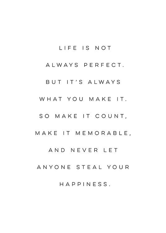 Make it Count Plakat