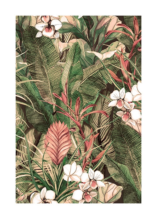 Botanical Pattern No1 Plakat