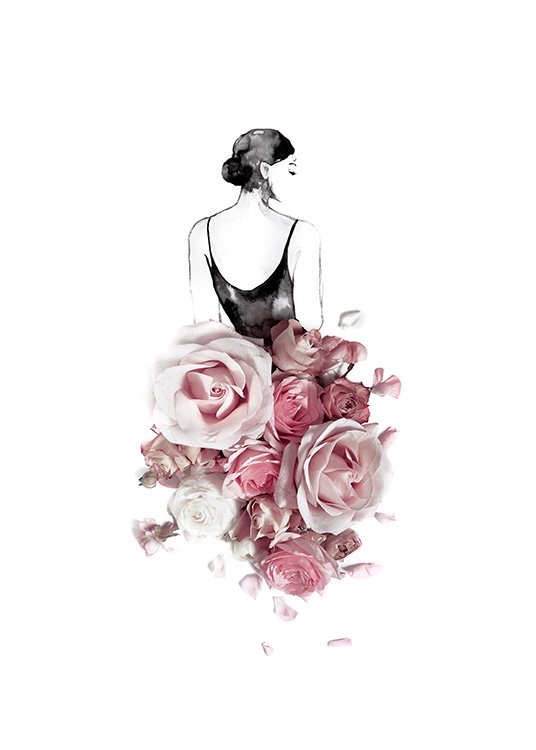 Rose Skirt Plakat