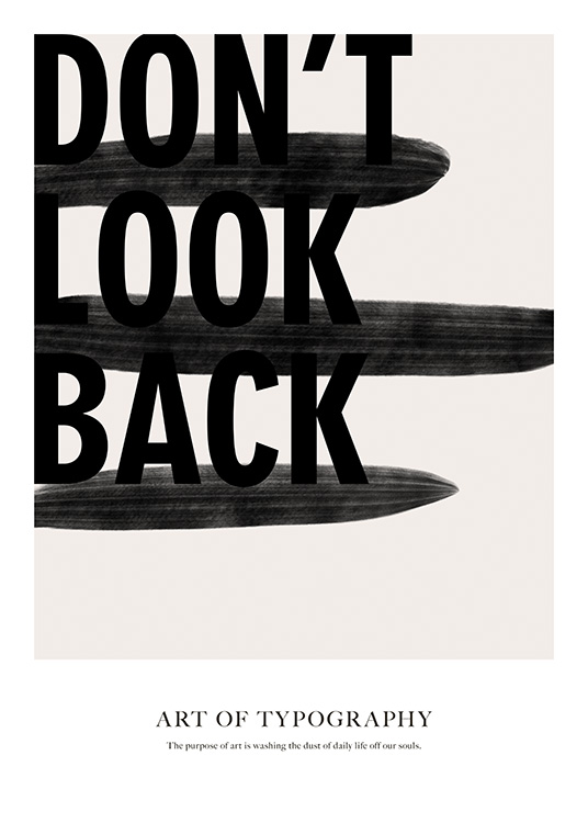 Art of Typography No1 Plakat