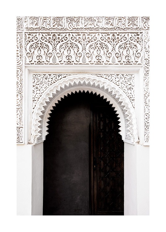 Decorative Door Plakat