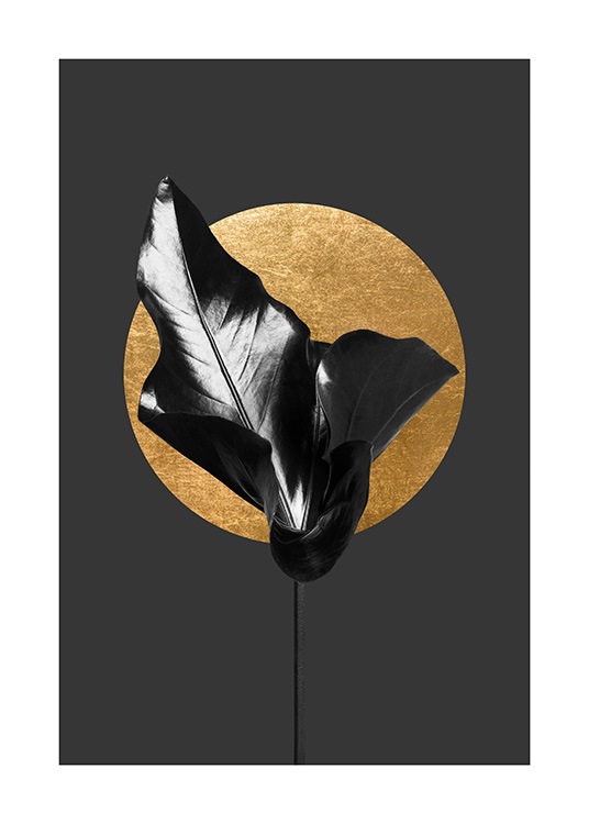 Black Leaf Plakat