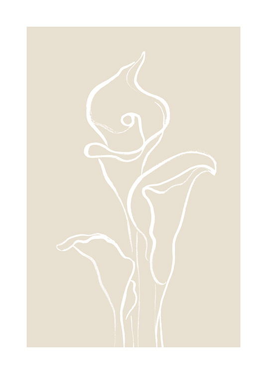 Calla Lily No2 Plakat