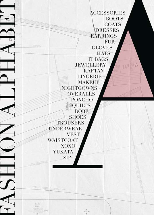Fashion - A Plakat
