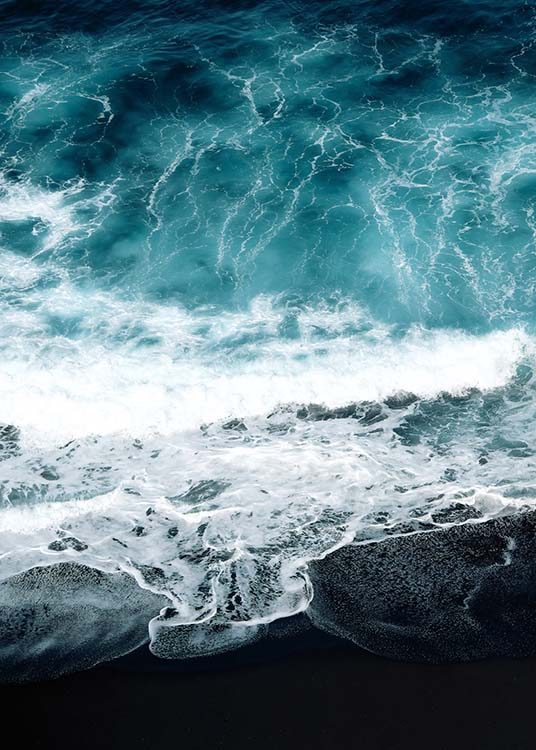 Beach Aerial One Plakat