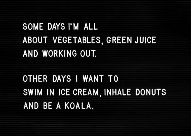 Green Juice And Ice Cream Plakat