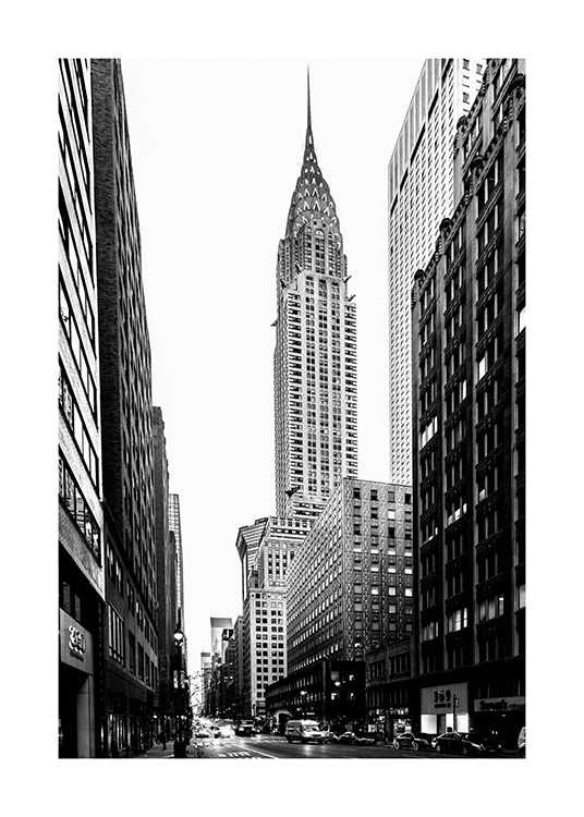 Streets Of New York Plakat / Czarno-białe w Desenio AB (3297)