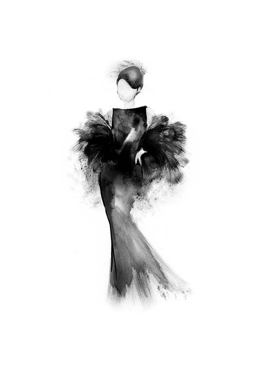 Vintage Couture Plakat