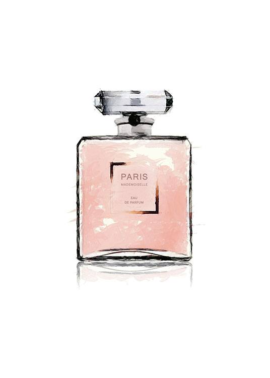 Pink Paris Perfume, Plakat