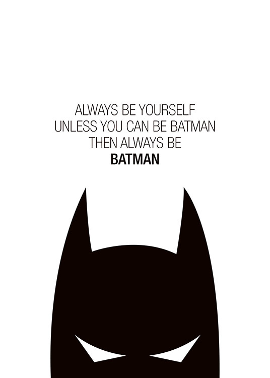 Batman, Plakat