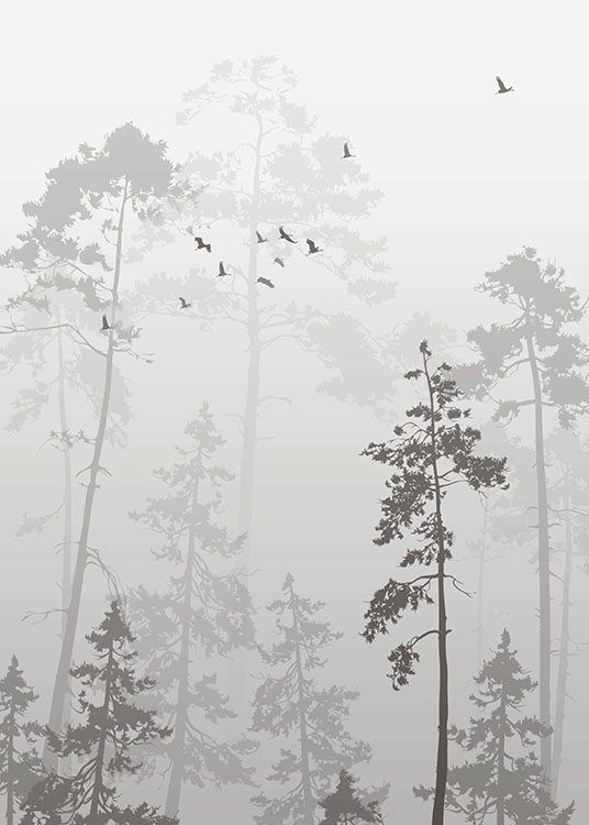 Foggy Forest, Plakat