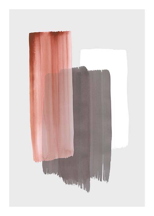 Colour Strokes No3 Plakat