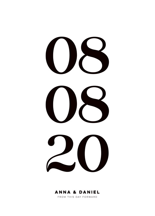 From This Day Forward Personal Plakat