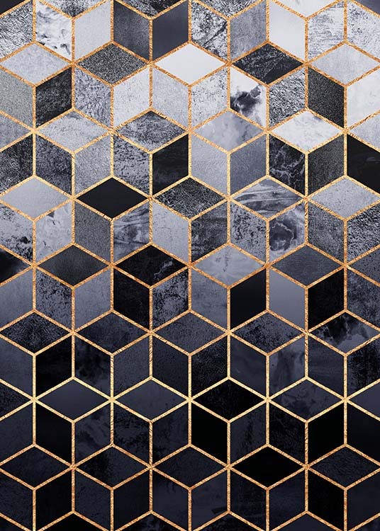 Daydream Cubes Plakat