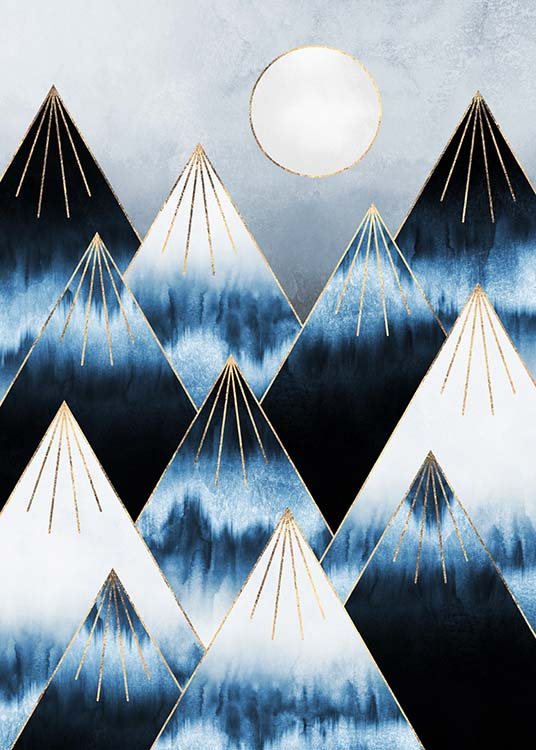 Frost Mountains Plakat