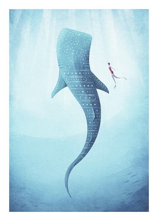 Whale Shark Plakat