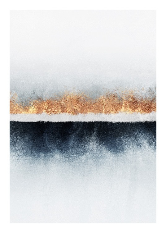 Abstract Horizon Plakat