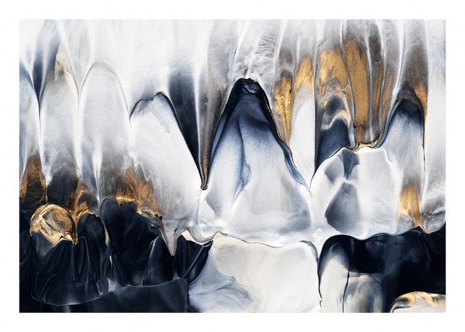 Abstract Flow 02 Plakat